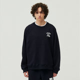WALKING CREW REVERSIBLE SWEATSHIRT (NAVY) (6604048138358)