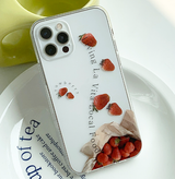 ラビタローカルフードストロベリーフォーンケース / Lavita Local Food Strawberry Phone Case