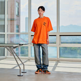 エンボススクリプトロゴ半袖Tシャツ