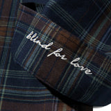 Paded Navy Check Shirts S69 (6603998462070)