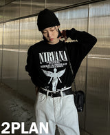 Rovana long sleeve tee (2 color) (6688315211894)