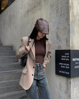 (Unisex) Button over jacket