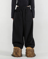 （UNISEX）スティングサイドピンタック起毛パンツ
