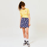 フリーキッシュデイジーミニスカート/FREAKISH DAISY MINISKIRT (NAVY)