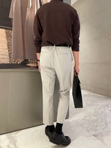 ディープデイリーセミフィットスラックス/Deep Daily Slim Fit Slacks (4 colors)