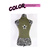 スカリーハイネックスリーブレス/skully highneck sleeveless