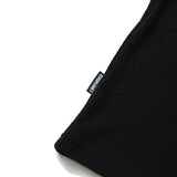 Square Ribbon Long Sleeve [BLACK] (6618529300598)