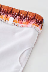 エスニッククロップチューブトップ/Ethnic crop tube top (orange)