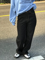 Neuveau wide denim pants