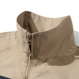 セミオーバーフィットブロックトラックジャケット/Semi Overfit Seperate Block Track Jacket J15 Beige/Navy (6604000657526)