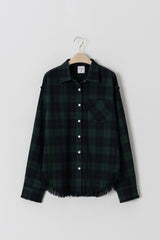 ボーホーロッカーガールボタンアップシャツ / Boho Rocker Girl Button-up Shirt
