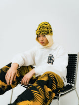 ビッグロゴカラーバーシティジャケット/BSR2223FWJK025 BIG LOGO COLLAR VARSITY JACKET CREAM