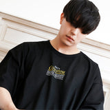 ワイドオーバーフィットショートスリーブTシャツ / (Coustou)wide overfit short sleeved T-shirt