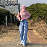 アクアデニムワイドパンツ