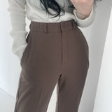 Loose-Leg Slacks