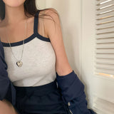 [BELLIDE MADE] 10 colors! Mixed color camisole