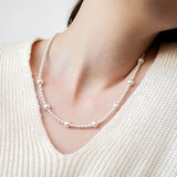 Bell soiree pearl necklace (6655530631286)
