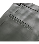 ラムスキンカーブラインパンツ/LAMSKIN CURVED LINE PANTS