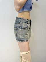ウォッシングマイクロデニムスカ－トパンツ/779. Washing micro denim sk pt