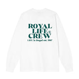 RLLR1102 クルーバックロゴロングスリーブ/RLLR1102 Crew Back Logo Long Sleeve - White