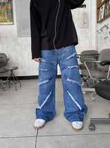 No.0438 tornado cutting denim PT