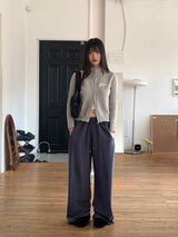 タトゥーンナイロンツーポケットショルダーバッグ
