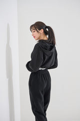 フーデッドクロップスウェットシャツ / (9086) USS Hooded Crop Sweatshirt