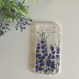 ラベンダー スマホケース/Lavender (Galaxy) Jelly Case