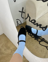DONUTVINYLSHOP plain socks (8colors)