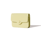 DOT Compact Keyring Card Wallets pale lemon