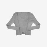 Frcan Open Collar Knitwear