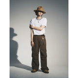 ニットカラーラウンドTシャツ / KNITTING COLLAR ROUND T-SHIRT_WH