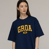 GROA アーチロゴ1968ショートスリーブTシャツ / GROA Arch Logo 1968 Short-Sleeved T-Shirt