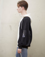 リメイク風切り替えパーカー/REMAKE-LIKE MULTI PATTERN HOODIE (4584662335606)