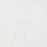 CHERRY STRING SHIRRING WINDBREAKER [WHITE]