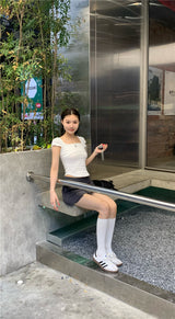 スクエアラウンドTシャツ