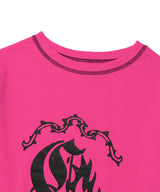 W FLAME ROSE LS TEE PINK(CV2DFFT553A)