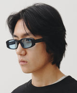 COLOR LENS SUNGLASS (BLUE)