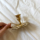 ヘクサゴナルブラスキャンドルホルダー / Hexagonal Brass Candle Holder