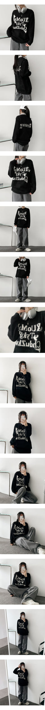 LIX's angora knitwear