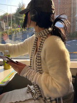 ベーシックストライプマフラー
