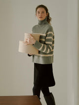 Corduroy half skirt (6654565253238)