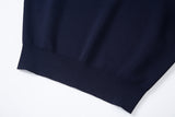 ミニマル カラー サマーニット Minimal Collar Summer Knit