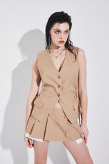 OUT POCKET MINI SKIRT (6691805626486)