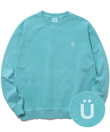Uロゴ ピグメント スウェットシャツ グリーン / U LOGO PIGMENT SWEATSHIRTS [GREEN] (4413966647414)