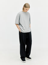 Classic Cotton T-Shirt - Moon Grey (6691837378678)