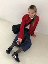 ピクニックデニムロングスカート
