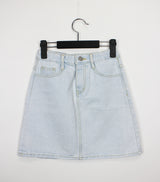 ホワイト デニム スカート / no.6176 White Denim Skirt