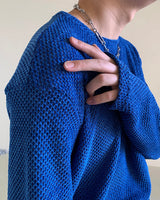 ベルベット ニット Tシャツ / DA Velvet Knit T-shirt (2 colors)