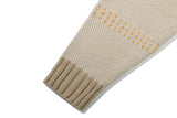 ハンドステッチラウンドカーディガン / HAND STITCH ROUND CARDIGAN_BEIGE